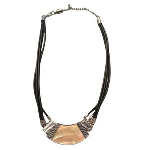 Silver and Mother of Pearl Necklace